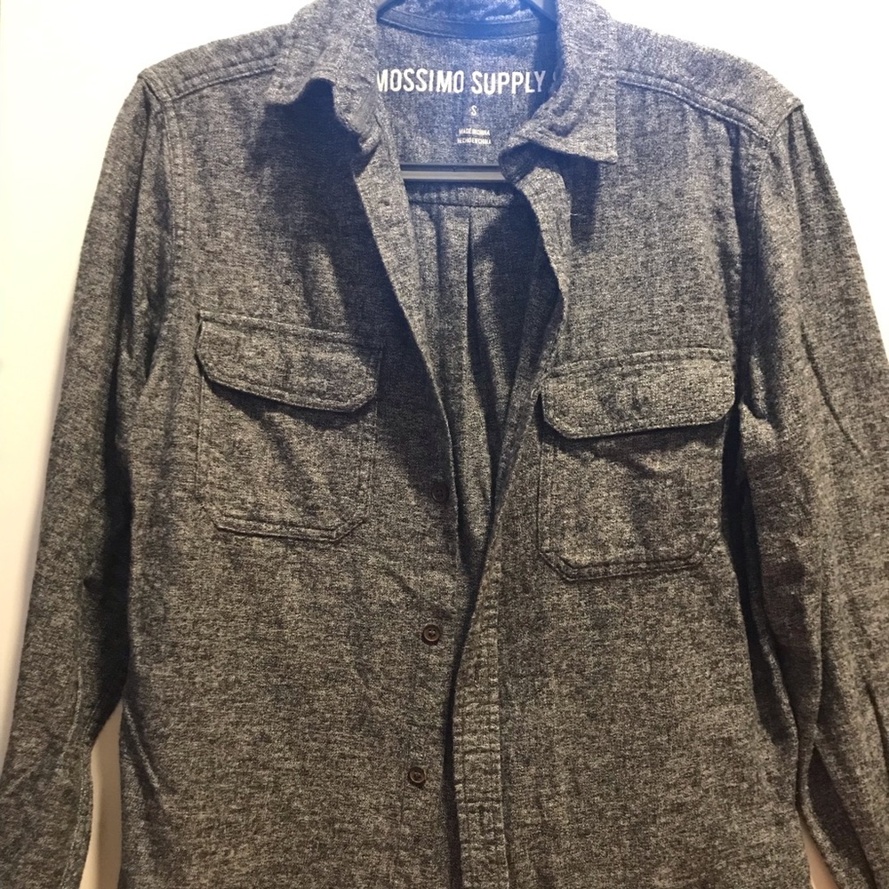 Mossimo Gray Button Down